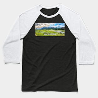 Soda Butte Creek Yellowstone Baseball T-Shirt